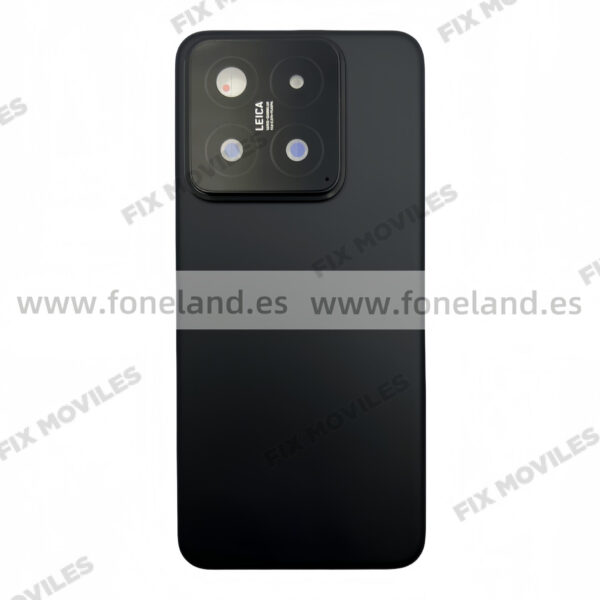Tapa Trasera Para Xiaomi 14 Negra Con Lente EXCELLENT