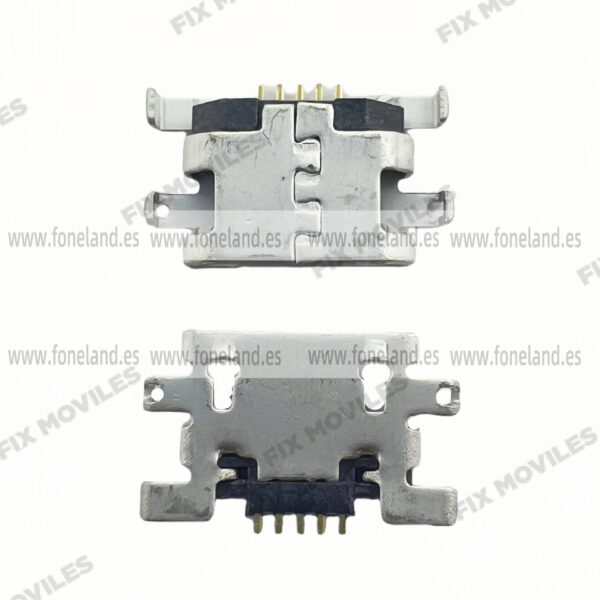 Conector de carca Micro USB Alcatel HD 8