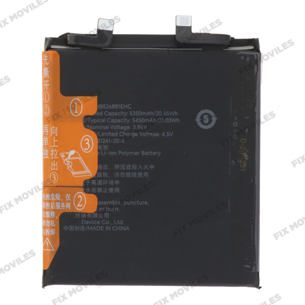 Batería para Huawei Honor Magic 5 Pro HB526881EHC 5450mAh