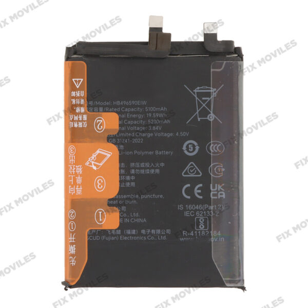 Batería para Huawei Honor 200 HB496590EIW 5200mAh