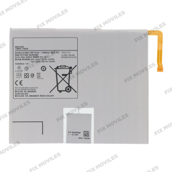 EB-BT875ABY 8000mAh Battery for Samsung Galaxy Tab S7/Tab S8 T870/T875/X700/X706 OEM without Logo