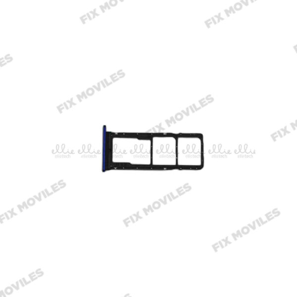 Bandeja de SIM para Huawei P40 Lite E / Enjoy 10 / Y7P 2020 ART-L29 Azul