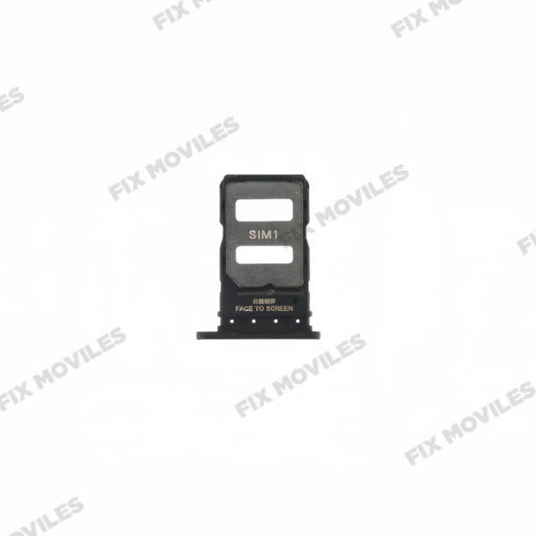 Bandeja de SIM para Redmi Note 14 Pro Plus 5G Negro