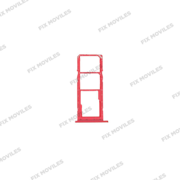 Bandeja de SIM para Samsung A03 A035F / A03 A035G Rojo