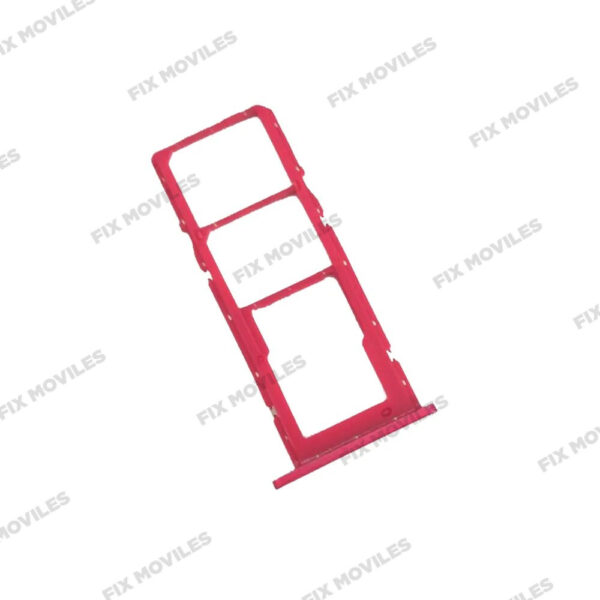 Bandeja de SIM para Samsung A03S A037F / A037G Rojo
