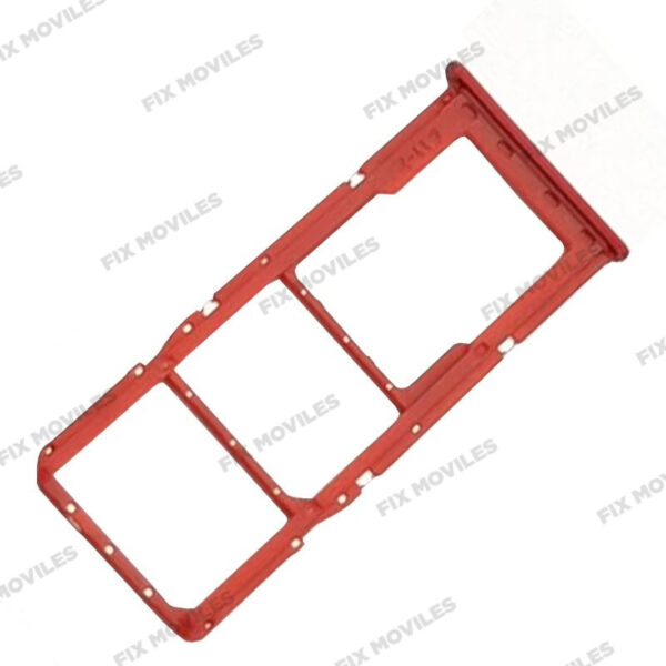 Bandeja de SIM para Samsung A21S A217F Rojo