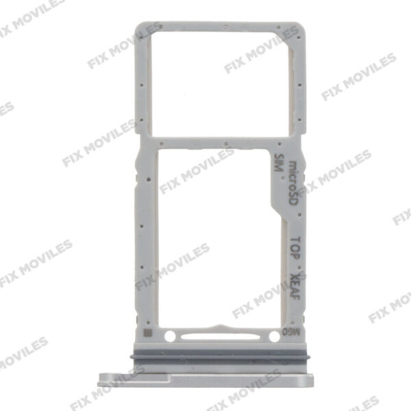 Bandeja de SIM Doble tarjeta para Samsung Tab S9 FE/Tab S9 FE Plus X510/X610 5G Version Plata