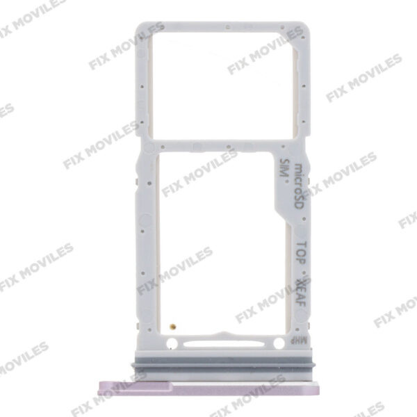 Bandeja de SIM Doble tarjeta para Samsung Tab S9 FE/Tab S9 FE Plus X510/X610 5G Version Lila