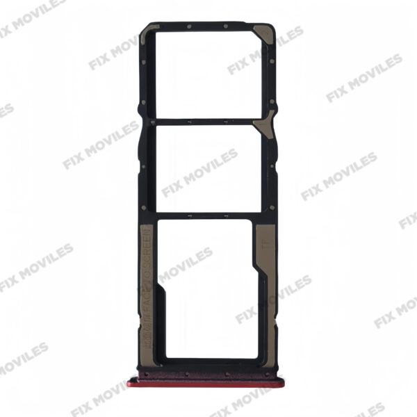 Bandeja de SIM para Xiaomi Redmi 8A Rojo