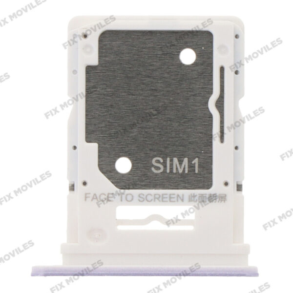 Bandeja de SIM para Xiaomi Redmi Note 14 4G Lila