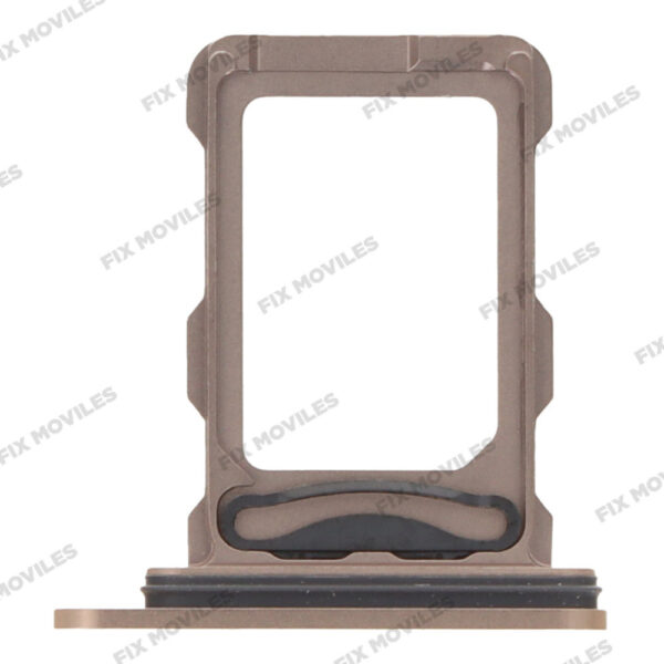 Bandeja de SIM para iPhone 16 Pro / iPhone 16 Pro Max Dorado