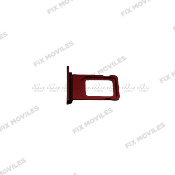 Bandeja de SIM para iPhone XR Roja