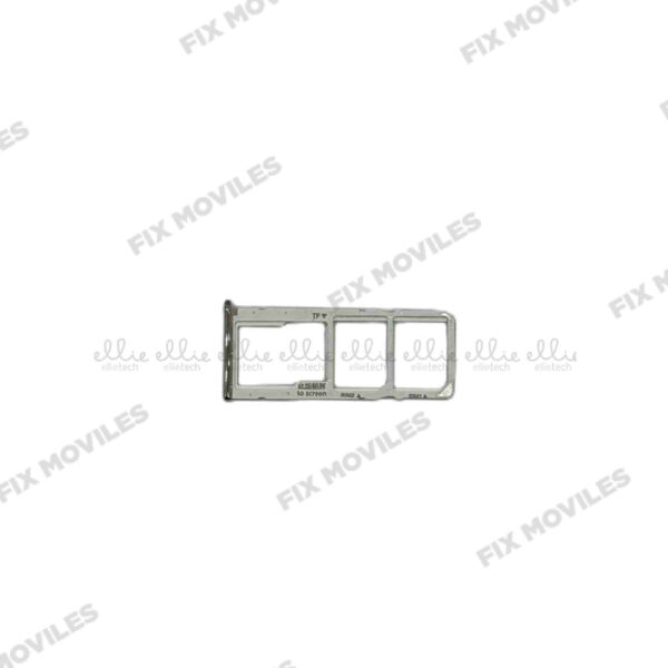 Bandeja de la Tarjeta SIM para Huawei Y7 2018 Plateada