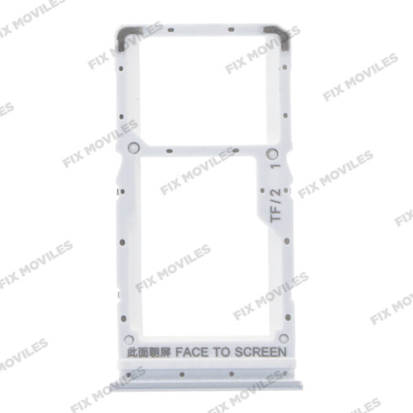 Bandeja de la Tarjeta SIM para Xiaomi Redmi 10 2022 Plata