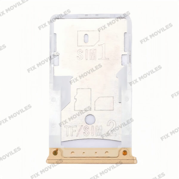 Bandeja de la Tarjeta SIM para Xiaomi Redmi 4 Dorada