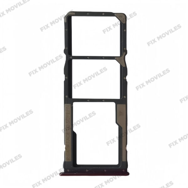 Bandeja de la Tarjeta SIM para Xiaomi Redmi 7 Rojo