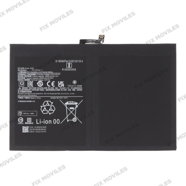 Batería Xiaomi Redmi Pad/Pad SE/Pad Pro 5G BN81 8000mAh