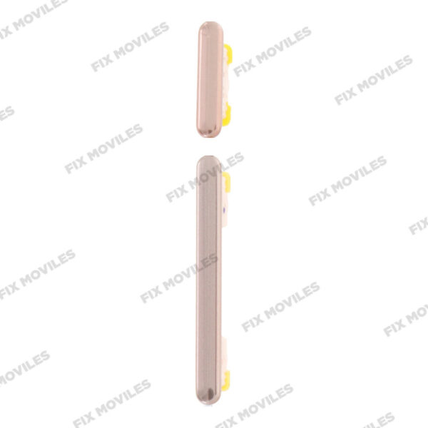 Botones Lateral para Samsung A53 5G A536B Dorado