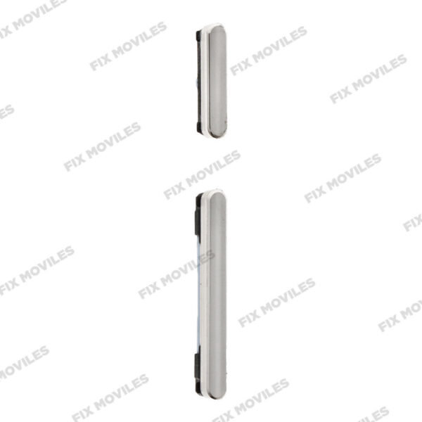 Botones Lateral para Samsung S23 Ultra S918B Blanco