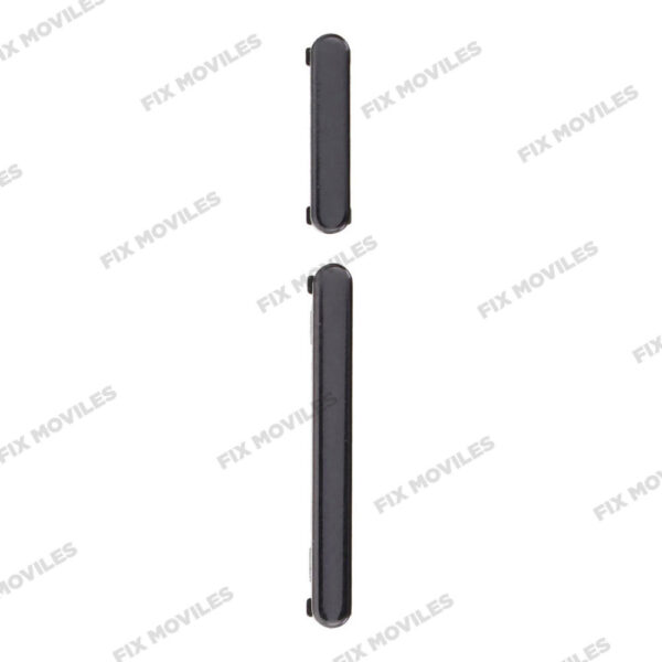 Botones Lateral para Samsung S23 Ultra S918B Negro