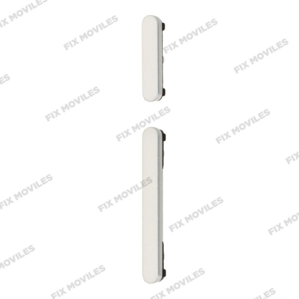 Botones Lateral para Samsung S25 Ultra 5G S938B Blanco