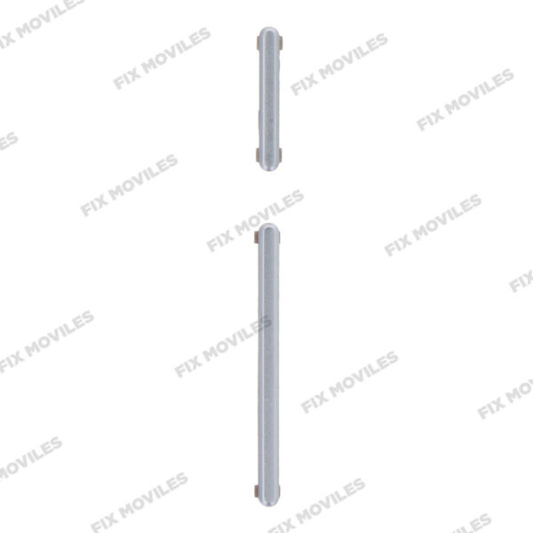 Botones Lateral para Xiaomi Mi 12T / Mi 12T Pro Plateada
