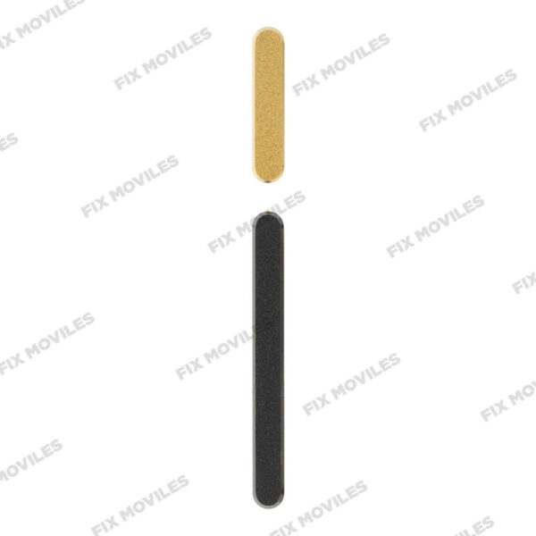 Botones Lateral para Xiaomi Poco X6 Pro 5G Negro y Amarillo