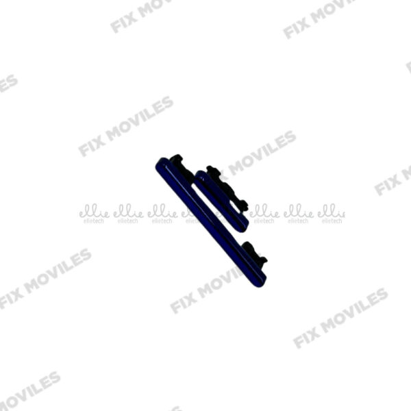 Botones Lateral para Xiaomi Redmi Note 8 Pro Azul