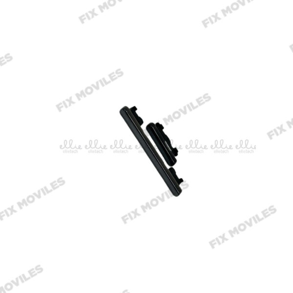Botones Lateral para Xiaomi Redmi Note 8 Pro Negro
