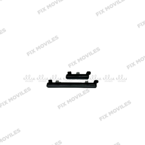 Botones Lateral para Xiaomi Redmi Note 8T Negro