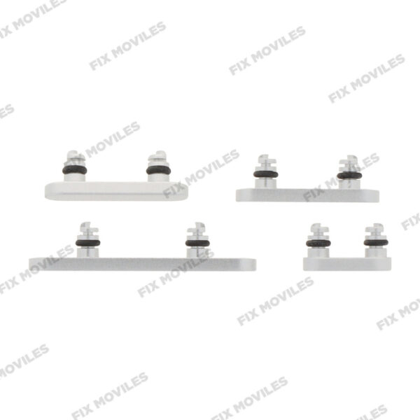 Botones Lateral para iPhone 16E Blanco EXCELLENT