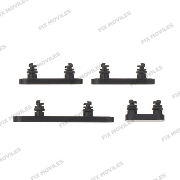 Botones Lateral para iPhone 16E Negro EXCELLENT
