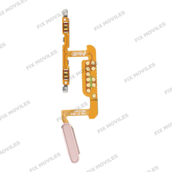 Cable Flex de Huella y Encendido para Samsung Tab S7 T870/T875 Rosa