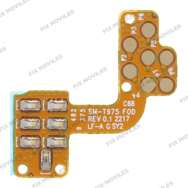 Cable flex Conector de Sensor de Huellas Dactilares para Samsung Galaxy Tab S7 Plus/Tab S8 Plus/Tab S8 Ultra X800/X806/X900/X906/T970/T976B