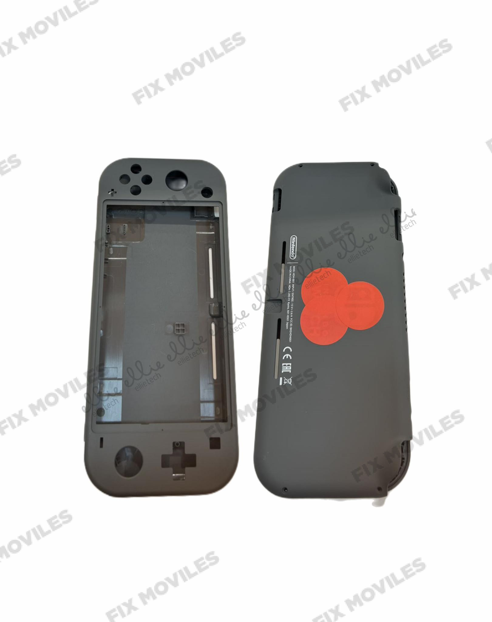 Carcasa Trasera para Switch Lite Gris Carcasa Trasera para Switch Lite Gris - Image 1
