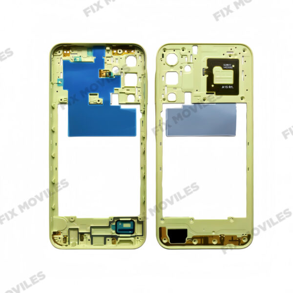 Carcasa intermedia para Samsung A15 4G A155F Verde
