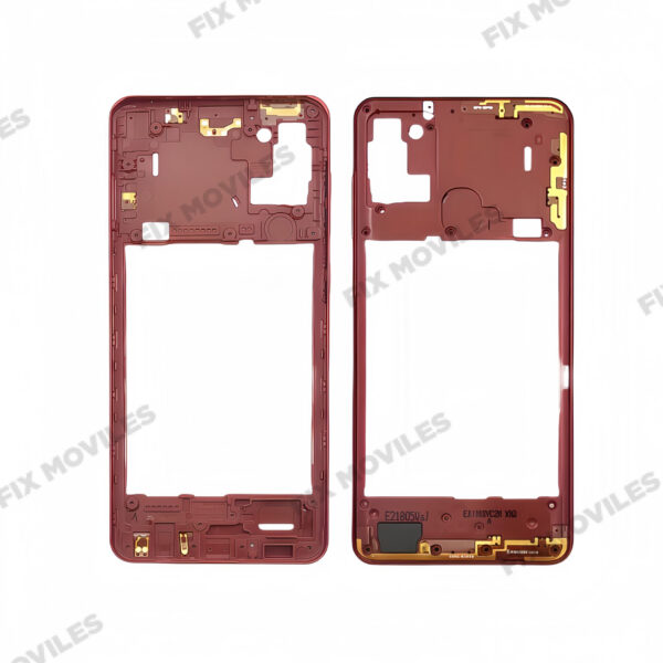 Carcasa intermedia para Samsung A21S A217F Roja