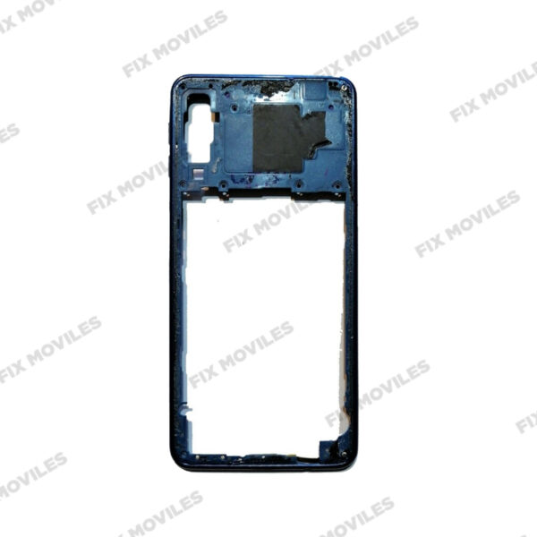 Carcasa intermedia para Samsung A7 2018 A750 Azul Original