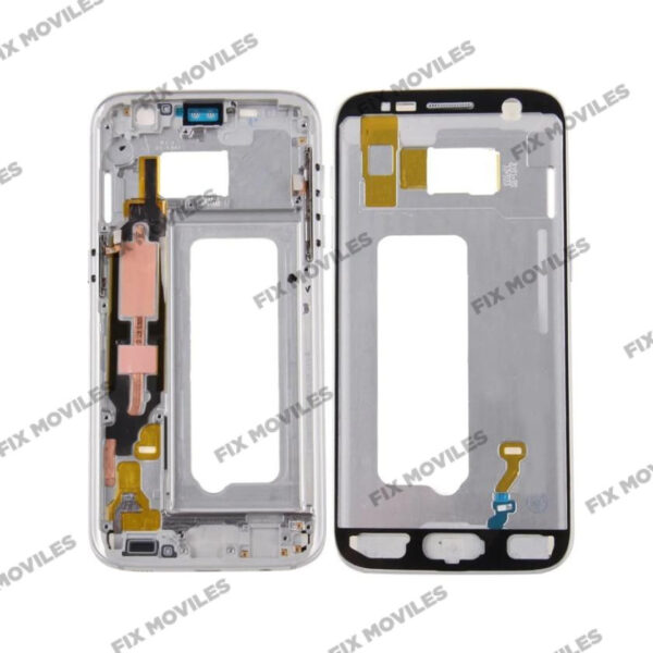 Carcasa intermedia para Samsung Galaxy S7 G930F Blanco