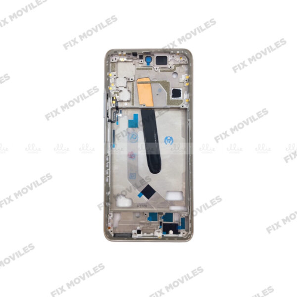 Carcasa intermedia para Xiaomi Poco F3 5G Blanco