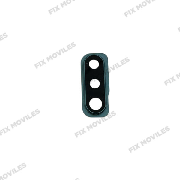 Lente Cristal Camara Con Marco para Samsung A50S A507F Verde