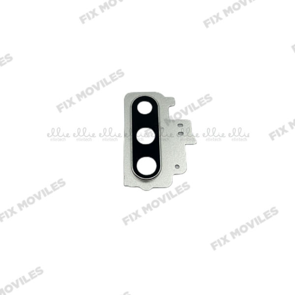 Lente Cristal Camara Con Marco para Samsung Note 10 N970F Blanco camara