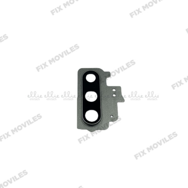 Lente Cristal Camara Con Marco para Samsung Note 10 N970F Gris camara