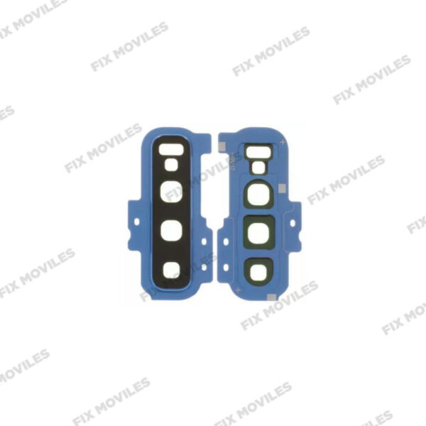 Lente Cristal Camara + Marco para Samsung S10 Plus G975 Azul