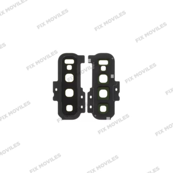 Lente Cristal Camara + Marco para Samsung S10 Plus G975 Negro