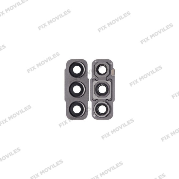 Lente Cristal Camara + Marco para Samsung S21 FE 5G G990B Negro