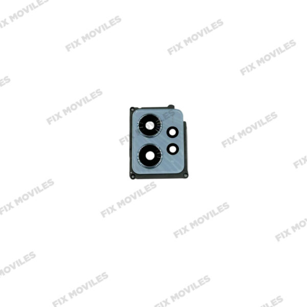 Lente Cristal Camara + Marco para Xiaomi Redmi Note 12 4G Azul