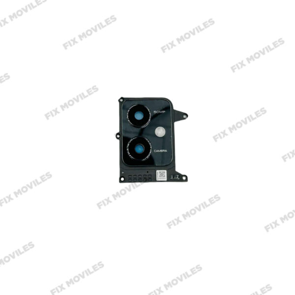 Lente Cristal Camara + Marco para Xiaomi Redmi Note 12 5G Negro