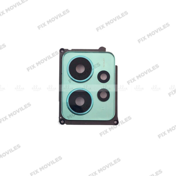 Lente Cristal Camara + Marco para Xiaomi Redmi Note Note 12 Verde