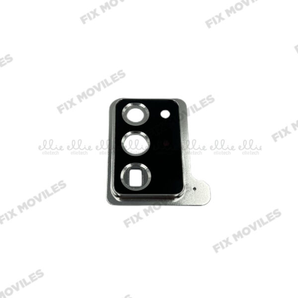 Lente Cristal Camara con Marco para Samsung Note 20 Ultra N986F / N985F Blanco camara